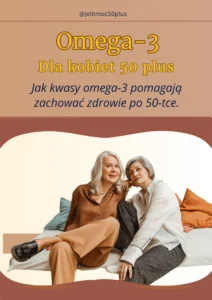 Flip-book "Omega-3 dla kobiet 50 plus"